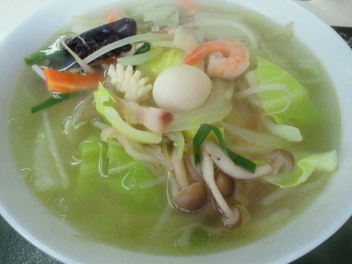 「タンメン 580円」@お食事処 赤井の写真