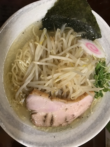 「鶏ガラ塩ラーメン」@らーめん いっ歩の写真