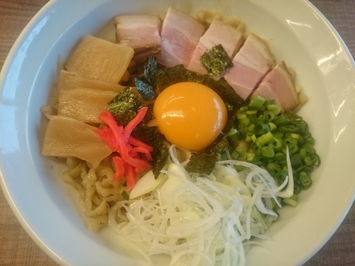 「ド煮干しまぜそば ￥680」@東大和ラーメン大冬樹Season2の写真