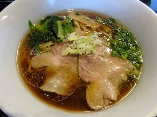 「生姜醤油麺　　720円」@金蠍の写真