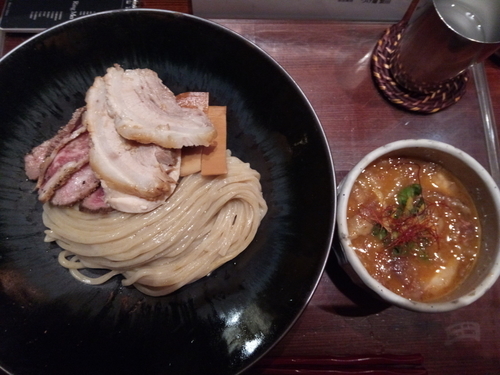 「【限定】満天＋チャーシュー増し」@つけ麺 繁田の写真