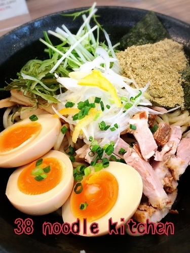 「まぜそば￥780」@38 NOODLE KITCHENの写真
