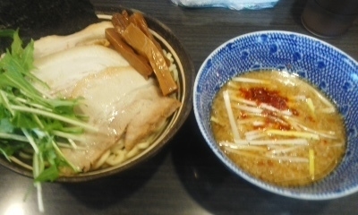 「塩つけ麺小800円」@ラーメンつけ麺 奔放の写真