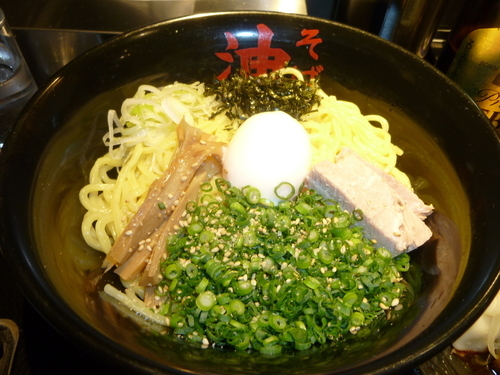 「油そば+ｽﾍﾟｼｬﾙﾄｯﾋﾟﾝｸﾞA」@東京油組総本店 仙台組の写真