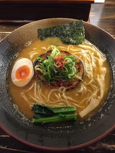 「えび味噌麺  800円」@天下ご麺 浜大津店の写真
