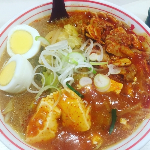 「五目蒙古タンメン」@蒙古タンメン 中本 御徒町店の写真