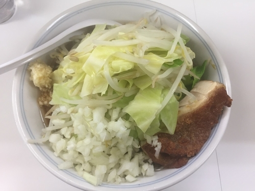 「鶏郎 醤油味 中盛(750円)」@ラーメンKAZE 本店の写真