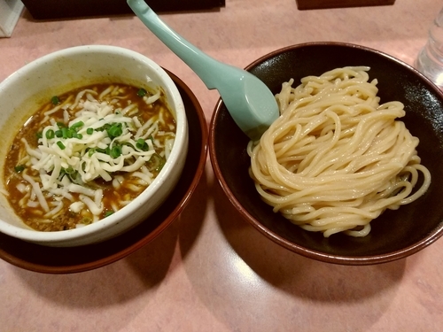 「カレーつけ麺(中盛・250g)780円」@特級豚骨 中華そば湊生の写真