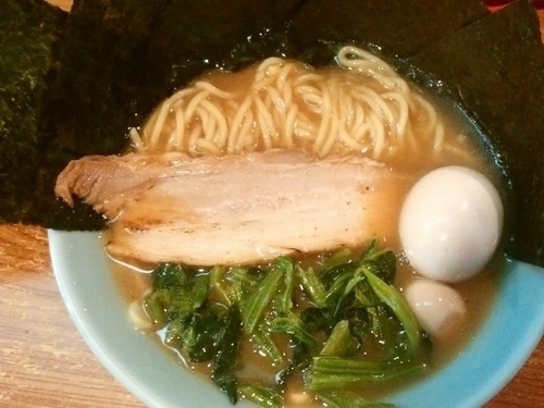 「ラーメン＋味玉＋のり」@横濱家系ラーメン 大倉家 亀戸本店の写真