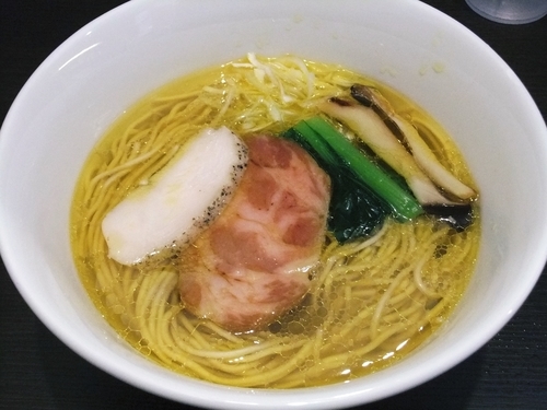 「芳醇中華そば塩（800円）」@麺屋 龍壽の写真