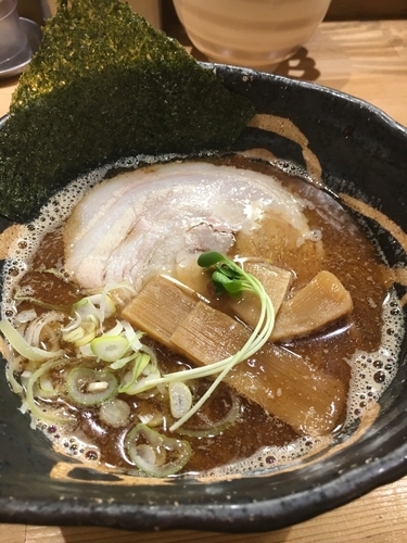 「にぼしそば￥690」@麺屋 蝉 関大前店の写真