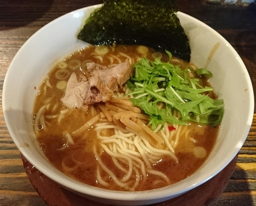 「正油そば」@秋刀魚中華そば 生粋の写真