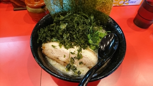 「ラーメン+岩のり」@麺家 蔦重 神奈川新町店の写真