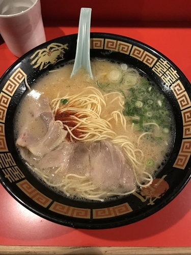 「天然とんこつラーメン¥790」@一蘭 本社総本店の写真