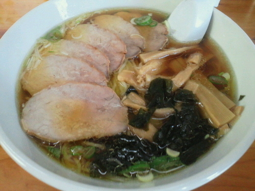 「ちゃしゅうめん 700円」@永順大三元の写真