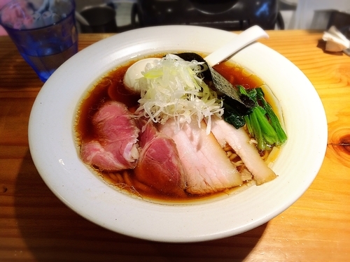 「特製醤油そば」@麺処 篠はらの写真