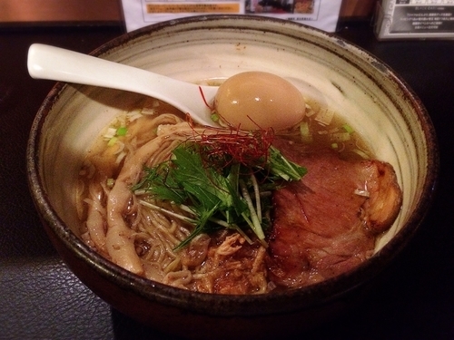 「味玉らぁめん(塩)」@麺屋宗 -sou- 高田馬場本店の写真