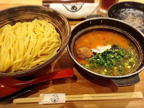 「めんたい煮込みつけ麺」@元祖めんたい煮こみつけ麺の写真