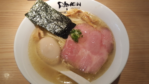 「塩そば＋味玉」@Ramen にじゅうぶんのいちの写真
