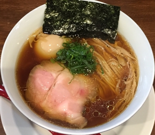「味玉醤油らぁ麺800円」@麺や維新の写真