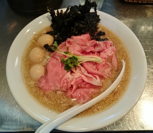 「燕さんじ系背脂煮干(3月3日限定) 850円」@さんじの写真