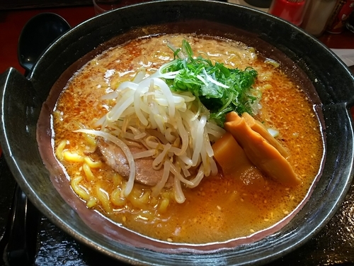 「蔵人焼き味噌らーめん　大盛」@麺屋 蔵人 茅野本店の写真