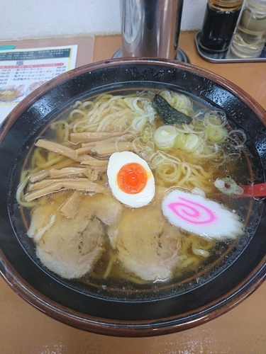 「ラーメン 750円 大盛(無料)」@青竹手打ラーメン むらいちの写真