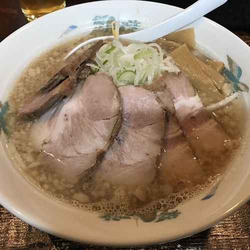 「背脂チャーシュー麺」@ラーメンどんどんどんの写真