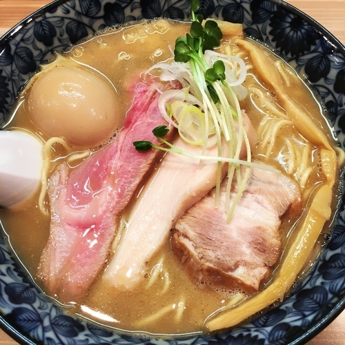 「特製鶏白湯魚介そば」@麺屋 鶯 uguisuの写真