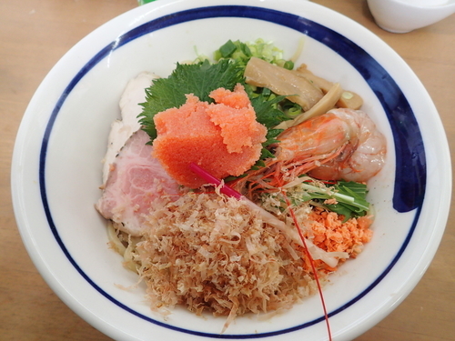 「博多料亭 稚加榮の無添加明太子にて和え蕎麦」@MENYA 食い味の道有楽の写真