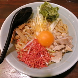 オマール海老油そば：750円