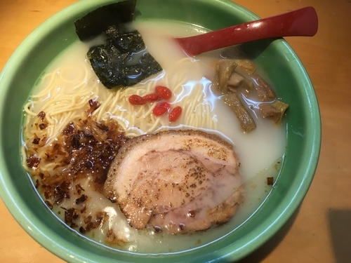 「喜楽々ラーメン（細麺）720円」@麺匠 喜楽々の写真