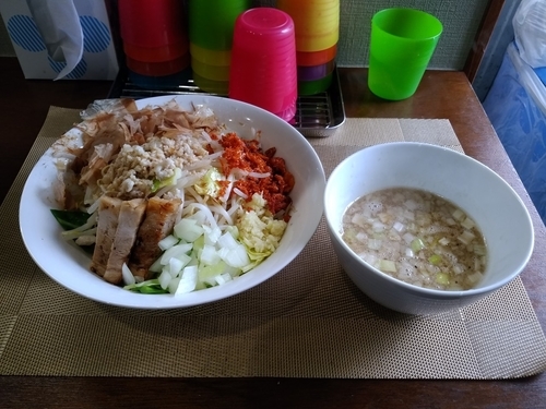 「【限定】ジロつけ（中盛）」@麺丼Dining 夢者の写真