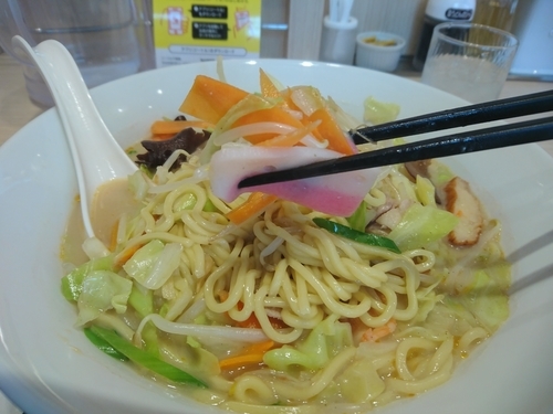 「長崎ちゃんぽん(麺2倍400g)620円」@リンガーハット emio東久留米店の写真