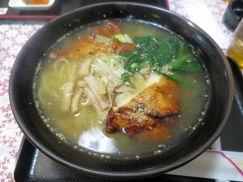 「モモヤ特製ラーメン ７５０円」@パーラーレストラン モモヤの写真