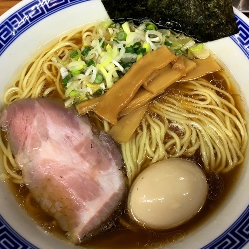 「淡麗とりそば＋味玉」@大勝軒ROSSO－ロッソ－の写真