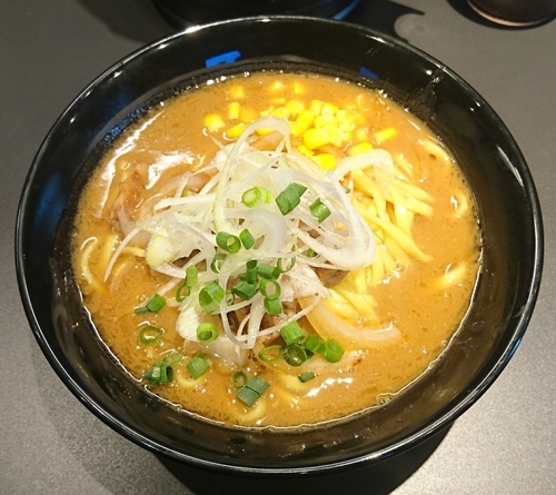 「【限定】濃厚味噌煮干そば」@煮干乱舞の写真