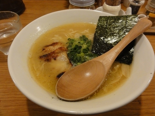 「ラーメン　ぽてり　700円」@鶏ポタラーメン THANK 大門店の写真