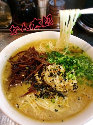 「かん太オリジナル塩ラーメン¥620(本体)」@麺家 かん太郎の写真