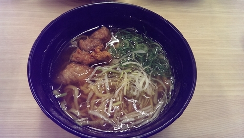 「コク旨マグロ醤油ラーメン」@スシロー 川崎水沢店の写真