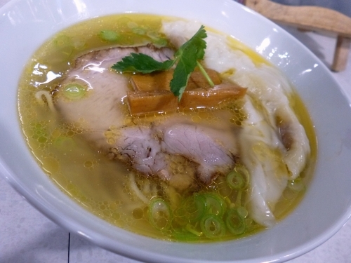 「塩ワンタンメン」@ラーメン星印の写真