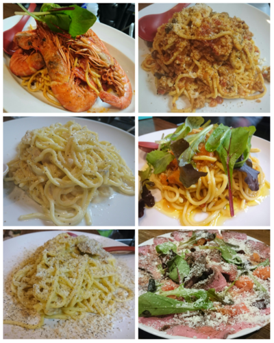 「【気まぐれ限定】アキラ式パスタ 5種」@ラーメンアキラの写真