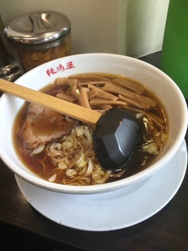 「メンマラーメン」@純情屋 狭山本店の写真