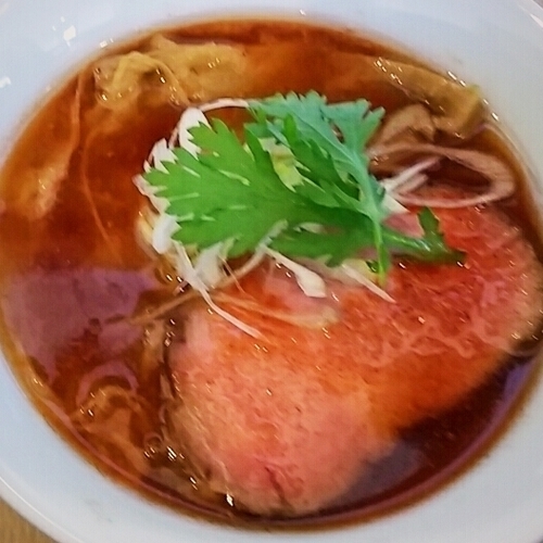 「海老汐らぁめん（八分盛）７３０円」@らぁめん蓮華の写真