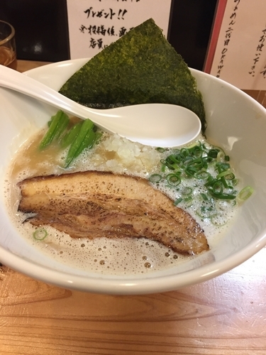 「鶏白湯」@らぁめん二代目 OKAWARIの写真