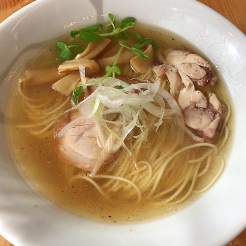 「塩らーめん　750円」@らーめん食堂 ゆうき屋の写真