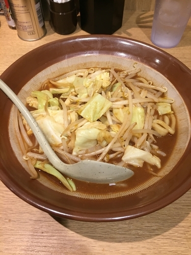「味噌ラーメン  690円」@ラーメン東横 京都駅ビル店の写真
