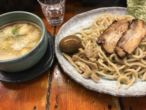 「全部入りつけ麺 あつもり」@つけ麺 紫匠乃 門前仲町店の写真