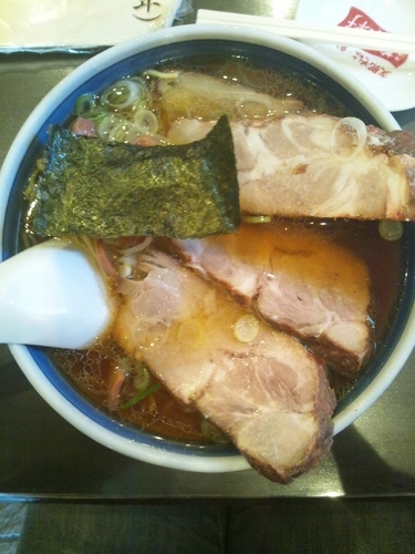 「チャーシュー麺」@蓬来軒 本店の写真