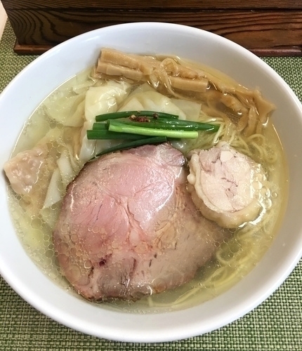 「塩ワンタン麺 ¥980」@麺や金時の写真